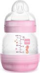 Mam Plastikflasche Easy Start Anti-Colic Deep Sea Gegen Koliken mit Silikonsauger für 0+, 0+ m, Monate Pink Hippocampus 130ml 1Stück