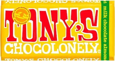 Tony's Chocolonely Nougat Chocolate Milk with Caramelized Almonds 180gr 1pcs