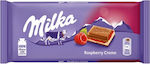 Milka Chocolate Milk Raspberry Creme 100gr 1pcs