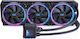 Alphacool Aurora 420 Digital RGB CPU Water Cooling Triple Fan 140mm for Socket AM4/AM5/1200/115x