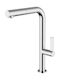 Ottone Meloda Kitchen Faucet Counter with Pull-Out Spray Chrome