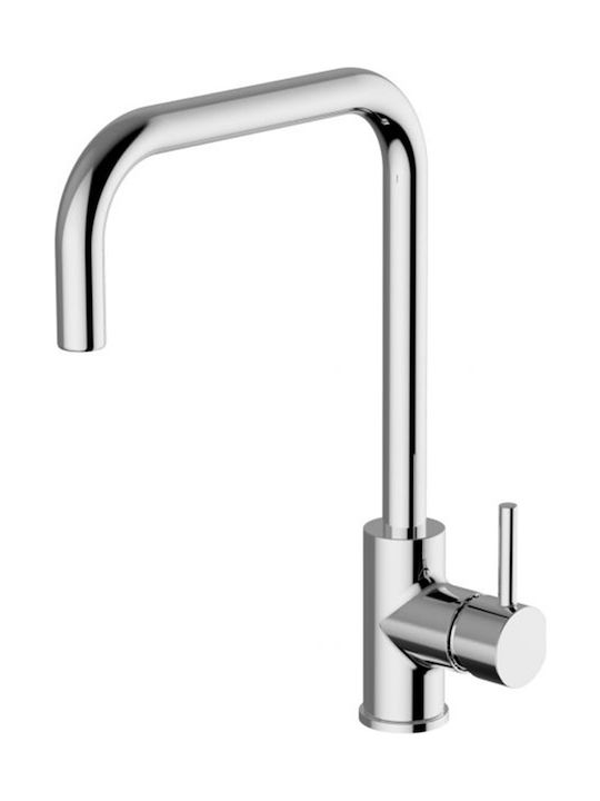 Ottone Meloda Kitchen Faucet Counter Silver