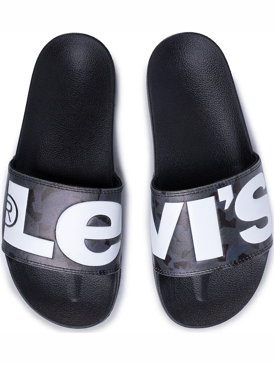 Levi's June L Slides σε Γκρι Χρώμα