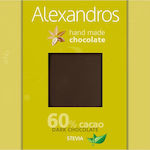 Alexandros Chocolate Dark Stevia with 60% Cocoa & Stevia 90gr 1pcs