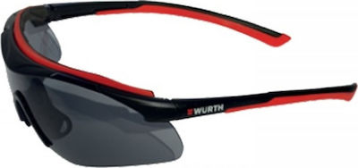 Wurth Γυαλιά Εργασίας για Προστασία με Γκρι Φακούς Φιμέ