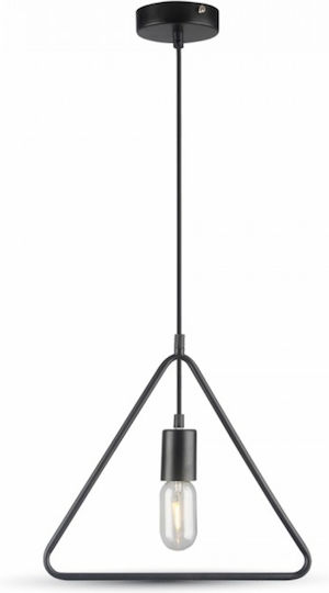 Stimeno Pendant Light Black Rail with Socket E27 32cm