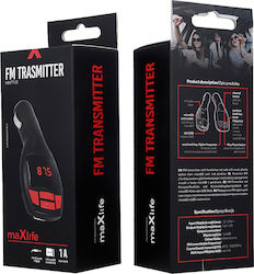 Maxlife FM Transmitter Αυτοκινήτου mit AUX / MicroSD / USB