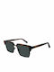 Zeus & Dione Hector Unisex Γυαλιά Ηλίου με Καφέ Ταρταρούγα Σκελετό και Πράσινο Φακό
