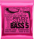 Ernie Ball Slinky Bass 5-String Bass Strings Set Nickel Wound 40 - 125 Super