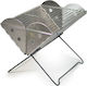 Uco Flatpack Grill GR-FPG Ανοξείδωτη Φορητή Ψησταριά Κάρβουνου 36.2x26εκ.