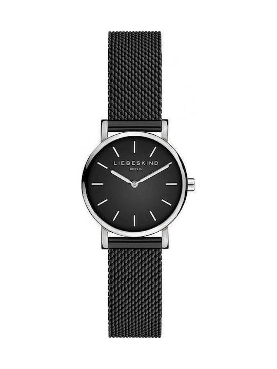 Liebeskind Uhr mit Schwarz Metallarmband LT-0136-MQ