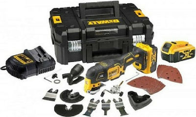 Dewalt Παλινδρομικό Πολυεργαλείο Brushless 18V 2x5Ah με Ρύθμιση Ταχύτητας