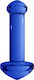 Shots Chrystalino Massage Glasdildo Blue 12cm