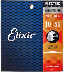 Elixir Nanoweb Einstellen E-Gitarrensaiten 10-56 Elixir Nanoweb Einstellen E-Gitarrensaiten 10-56