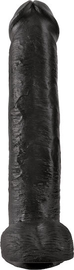 King Cock Dildo realist Negru 38cm