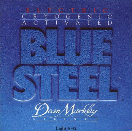 Dean Markley Complete Set Steel String for Electric Guitar Blue Electric Light 9-42