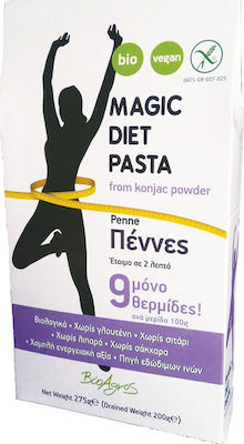 Βιο Αγρός Πένες Konjac Magic Diet Βιολογικές Χωρίς Γλουτένη 275gr