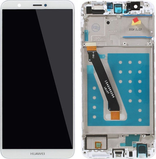 Οθόνη mit Touchscreen für Huawei P Smart (Weiß)