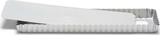 Patisse Silver Top Formă de Patiserie pentru Tartă din Aluminiu cu Bază Detașabilă 35x11buc 2buc