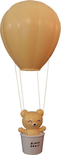 Spacecow Led Kids Decorative Lamp Hot air balloon Yellow