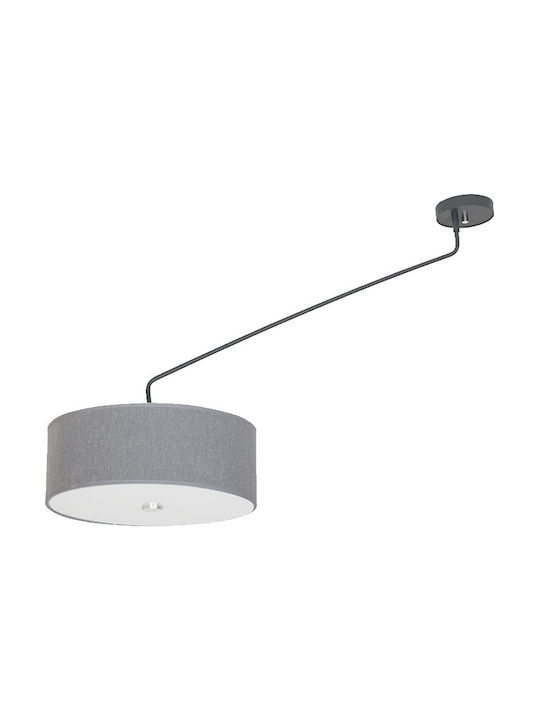 Elmark Frank Pendant Light Three-Light for Socket E27 Gray