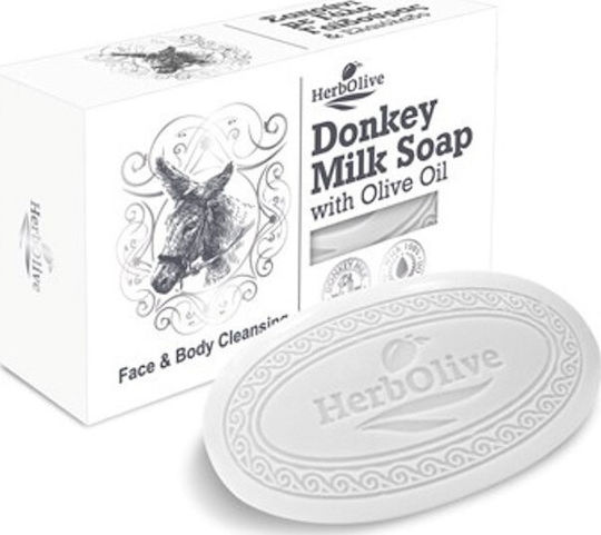 Madis Herbolive Donkey Milk Soap Bar with Donkey Milk 90gr