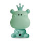 Lucas Kids Decorative Lamp Ιπποπόταμος Green 20x18x33cm