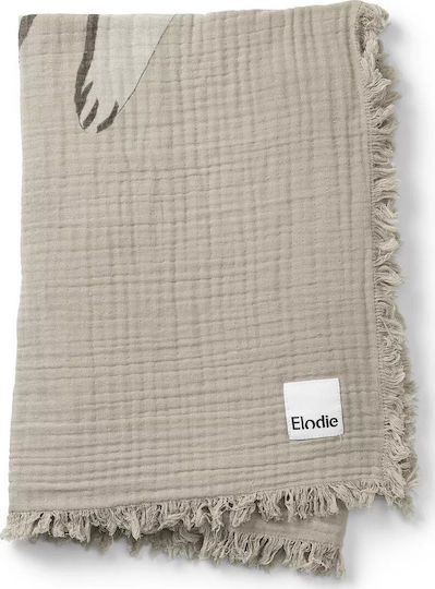 Elodie Details Kindness Cat Πάνα Αγκαλιάς από Μουσελίνα Καφέ 75x100εκ.