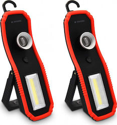 Navaris Battery Workshop Light LED IP54 Dual Function with Brightness up to 120lm 2τμχ
