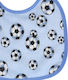 Akuku Fabric Baby Bib with Hoop & Loop Fastener...