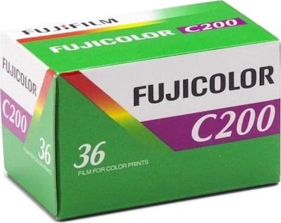 Fujifilm Color Negative Fujicolor C200 Ρολό Φιλμ 35mm (36 Exposures)