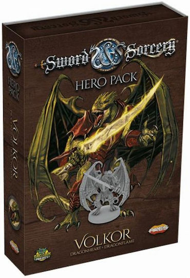 Настолна игра Sword & Sorcery Volkor Hero Pack Ares Games
