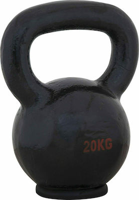 Amila Kettlebell Εμαγιέ 20kg Μαύρο