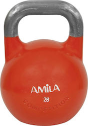 Amila Red Cast Iron Kettlebell 28kg