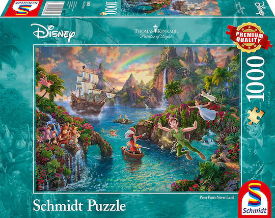 Thomas Kinkade Disney Peter Pan Puzzle 2D 1000 Teile