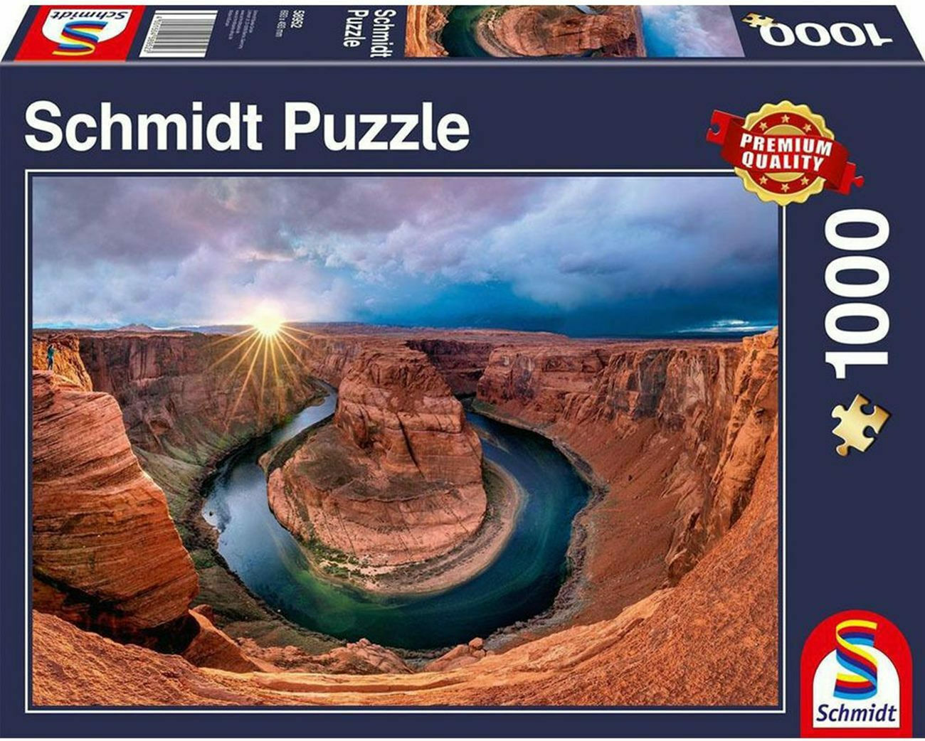 Puzzle Glen Canyon Horseshoe Bend on the Colorado River 2D 1000