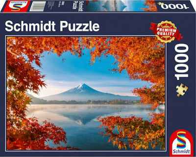 Autumn Magic on Mount Fuji Puzzle 2D 1000 Pieces