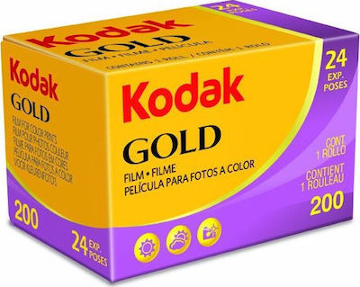 Kodak Farbnegativ Gold 200 35mm Rollfilm 35mm (24 Aufnahmen)