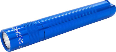 Maglite Schlüsselanhängerlampe LED Wasserdicht IPX7 mit maximaler Helligkeit 47lm SJ3A116 Blau 30-00-0003