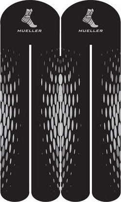 Mueller Kinesiology Tape Pre-Cut for Neck Kinesiology Tapes Black 3 Pieces