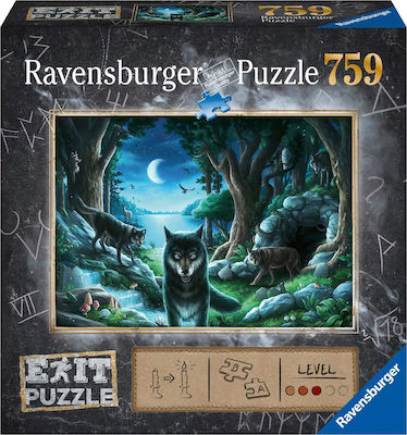 Exit 7 Wolf Puzzle 2D 759 Pieces