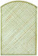 Garden Trellis Diamond Arch (2x2) Made of Wood with Rhombus Grid in Beige Colour 120x180cm