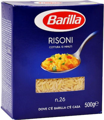 Barilla Paste Risoni Ν26 Ν26 500Traduceți în limba română următoarea unitate de specificațiipentru un site de comerț electronic în categoria 'Paste'.Răspundeți doar cu traducerea.gr 1buc