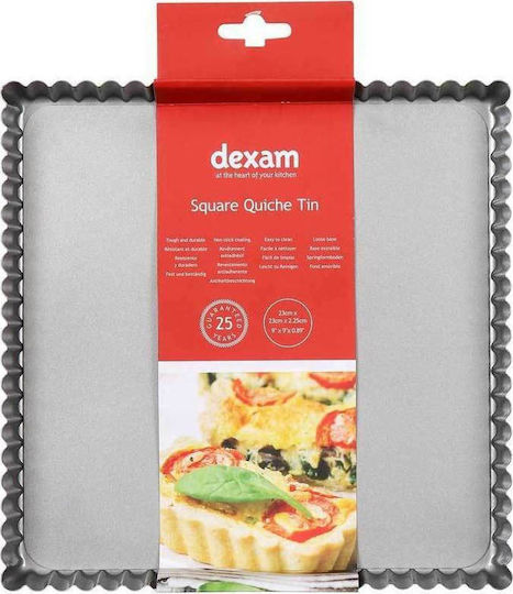 Dexam Форма за сладкарство за тарталетки от алуминий 23x23бр 1бр