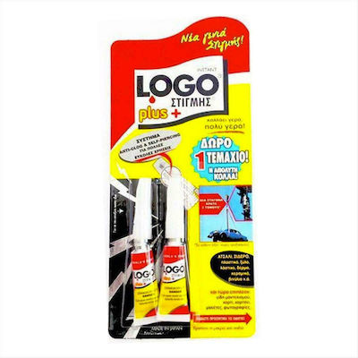 Logo Adeziv Gel Instant Plus 2buc 2gr 65AA91