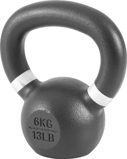 AMILA Kettlebell Cast Iron 6kg Black