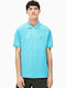 Lacoste Herren Kurzarmshirt Polo Hellblau