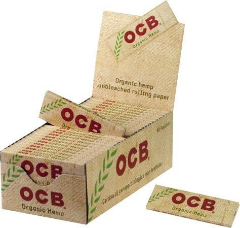 Ocb Organic Hemp Cigarette Rolling Papers 50 sheets 50pcs