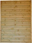 Showood Wooden Fence Panel in Beige Color 90cm x 1.8m