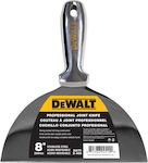 Dewalt Gemeinsames Messer Metallischός 203mm mit Kunststoffgriff 2-408